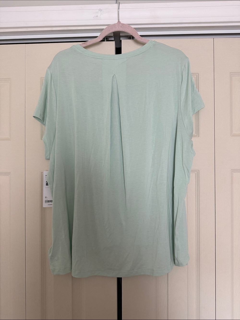 Athleta With Ease Tee in Pale Mint Green - Picture 4 of 4